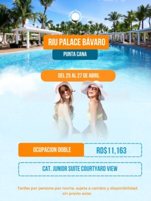 Riu Palace Bavaro 25-27 abril